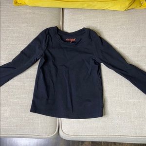 Cat & jack black shirt